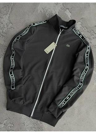 Кофта з логотипом lacoste на змійці. туреччина. бавовна