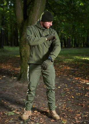 Костюм soft shell esdy олива база 8