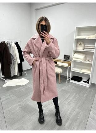 Пальто оверсайз букле. 3