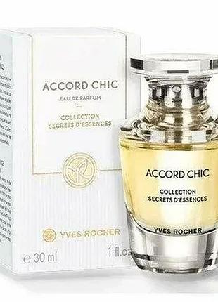 Парфумована вода accord chic 30 ml акорд шик ів роше