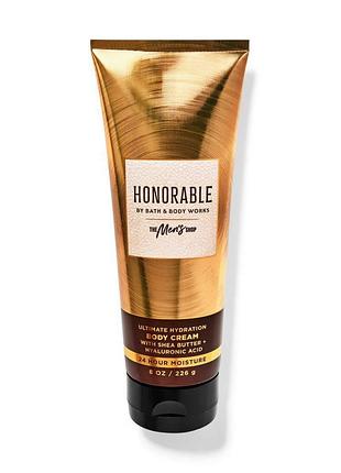 Парфюмерный крем для тела honorable ultimate hydration body cream