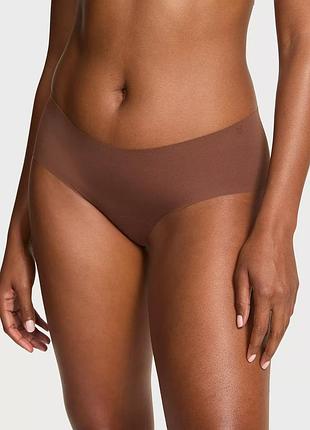 Безшовні трусики чіки no-show lacie cheeky victoria's secret коричневий l
