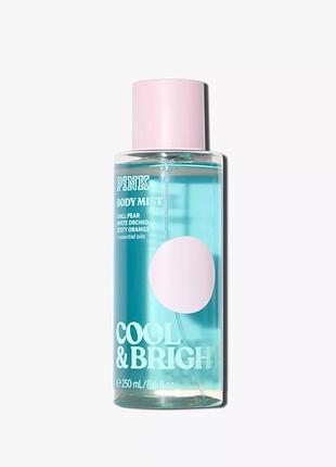 Парфумований спрей для тіла cool & bright pink & victoria's secret