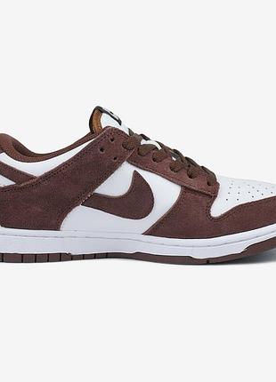 Кроссовки nike sb dunk low sail dark brown