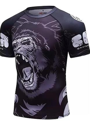 Мужской компрессионный расшгард (jiu-jitsu / mma, graphic series) 2 xl