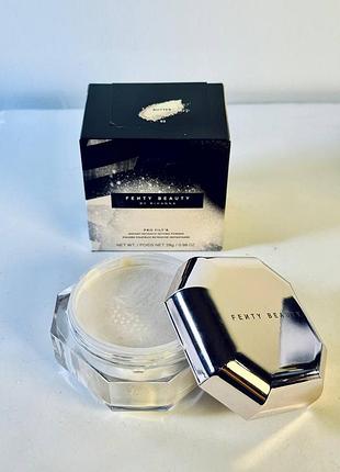 Рассыпчатая фиксирующая пудра fenty beauty pro filt’r instant retouch butter 28 г