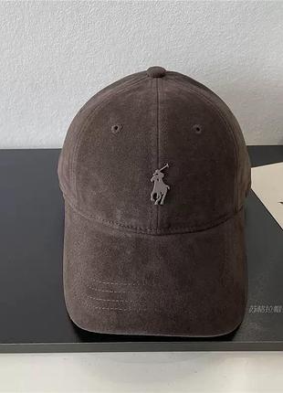 Бейсболка polo коричневий