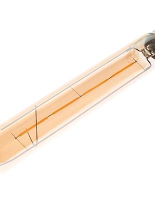Лампа світлодіодна led 4w e27 cog ww t30 amber 220v