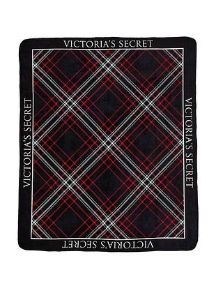 Плед cozy plush blanket victoria's secret чорний