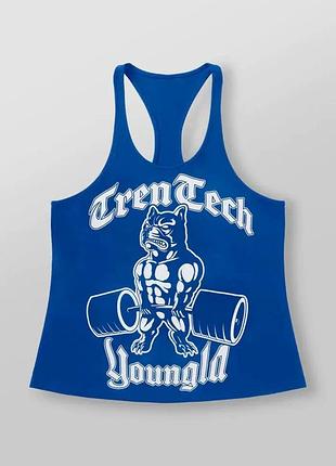 Майка youngla bodybuilding синій 2xl