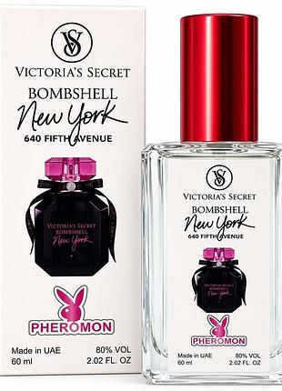 Жіночі парфуми з феромонами 60 мл — аромат у стилі victoria's secret bombshell new york, карамбола, жасмин, ваніль