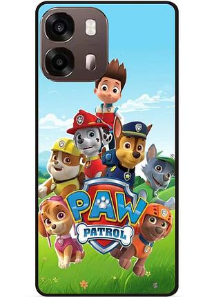 Силіконовий чохол для oppo a6s з малюнком щенячий патруль paw patrol