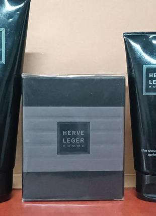 💼 набор herve leger homme от avon туалетная вода 75 мл + гель для душа 200 мл + бальзам после бритья 100 мл