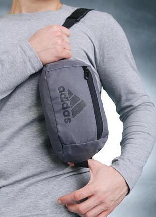 Бананка adidas сіра # 2