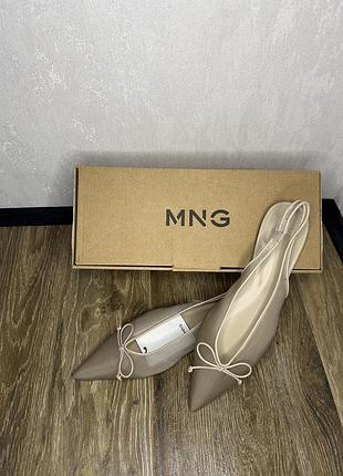 Туфлі mango  слінгбеки mng 2