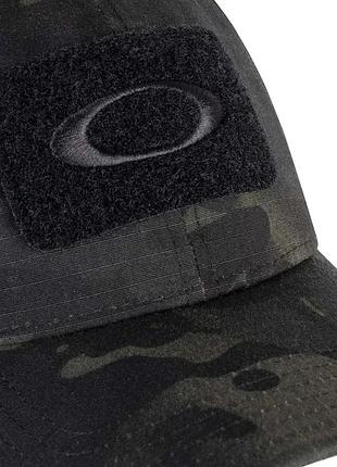 Кепка oakley si cotton cap black multicam 4