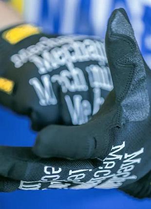 Рукавички mechanix original black 4
