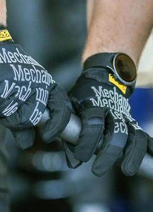 Рукавички mechanix original black 5