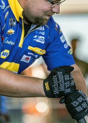 Рукавички mechanix original black 6