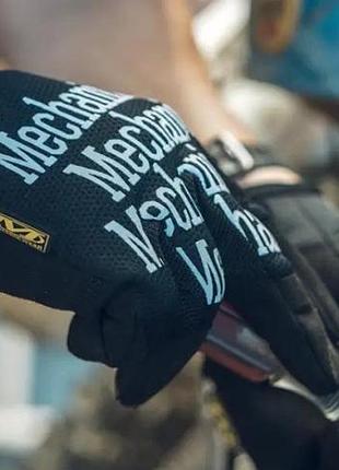 Рукавички mechanix original black 7