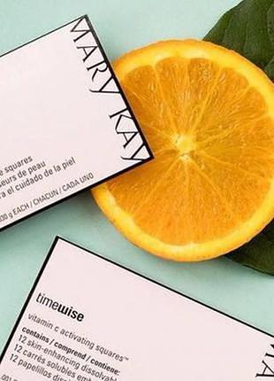 Растворимые полоски для улучшения текстуры кожи с витамином с mary kay, мери кей