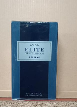 🕴 мужская туалетная вода avon elite gentleman reserve — 75 мл (новый образец)