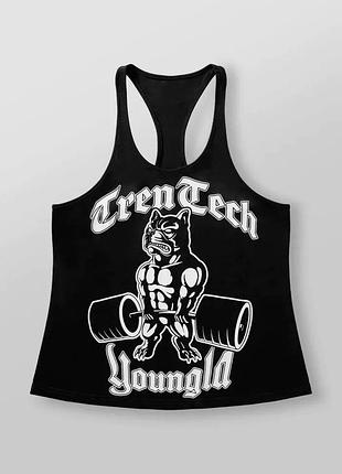 Майка youngla bodybuilding черные 2xl