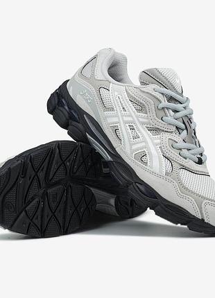 Кроссовки asics gel-nyc glacier grey 6