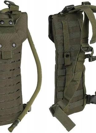 Система гідратації в модульному рюкзакі/чохле mil-tec molle laser cut 2.5 л olive 14543001