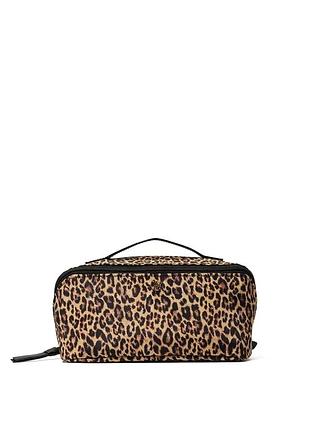 Набор косметичок 3-piece expandable travel victoria's secret леопардовый