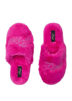 Тапочки домашние victoria's secret & pink розовый 39