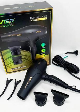 Фен vgr v-406 black 3000вт