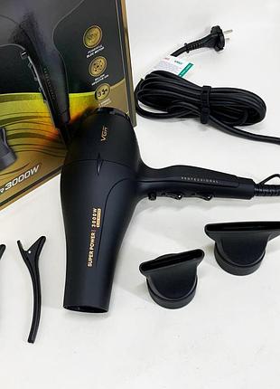 Фен vgr v-406 black 3000вт 4