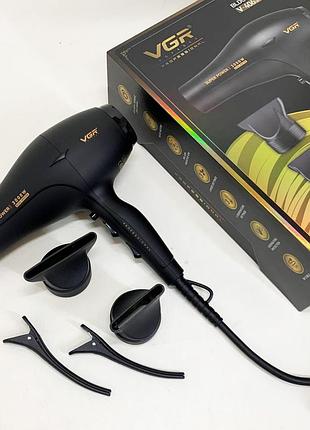 Фен vgr v-406 black 3000вт 8