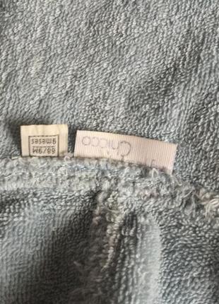 Пончо для пляжа chicco 9мес-68см 3