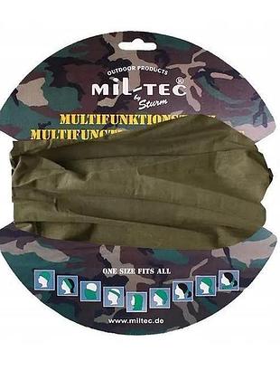Шарф багатофункціональний mil-tec olive