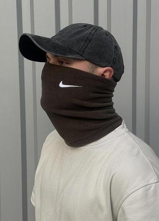 Баф флисовый хаки nike #