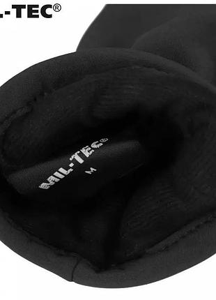 Рукавиці mil-tec softshell thinsulate black 9
