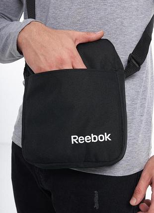 Барсетка чорна reebok 600d #