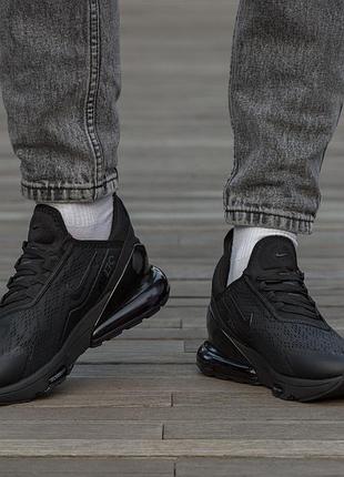 Кроссовки nike air max 270 black 9