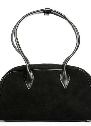 Podium сумка женская классическая замш alex rai 8817 black