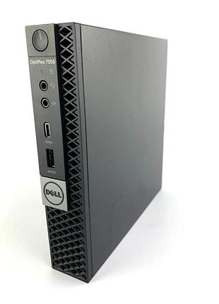 Неттоп dell optiplex 7050 mff (intel core i5-7500t/16gb/ssd256gb/wi-fi/win10) s1151 бв