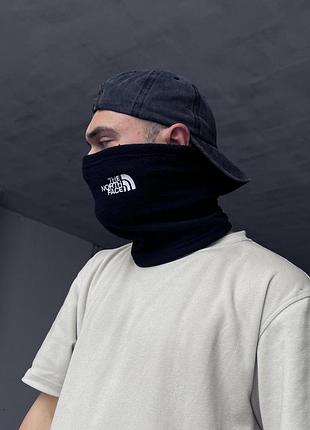 Баф флисовый синий tnf #