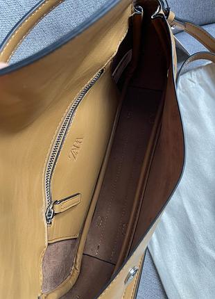 Сумка zara коричнева 4