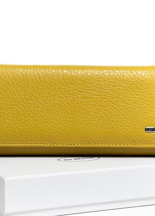 Podium гаманець classic жіноча шкіра dr. bond w1-v yellow
