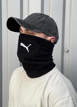Баф флисовый черный puma #