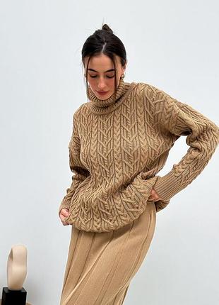 Свитер оливия карамель art knit 2