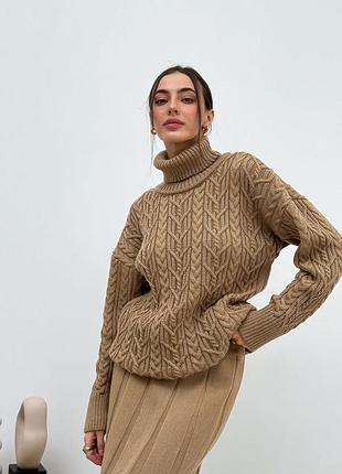Свитер оливия карамель art knit 4