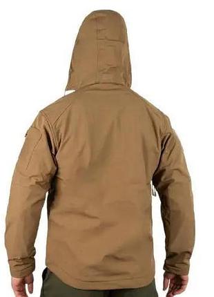Куртка демісезонна sturm mil-tec softshell jacket scu (coyote) 10864019 3