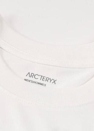 Футболка arc’teryx white 5
